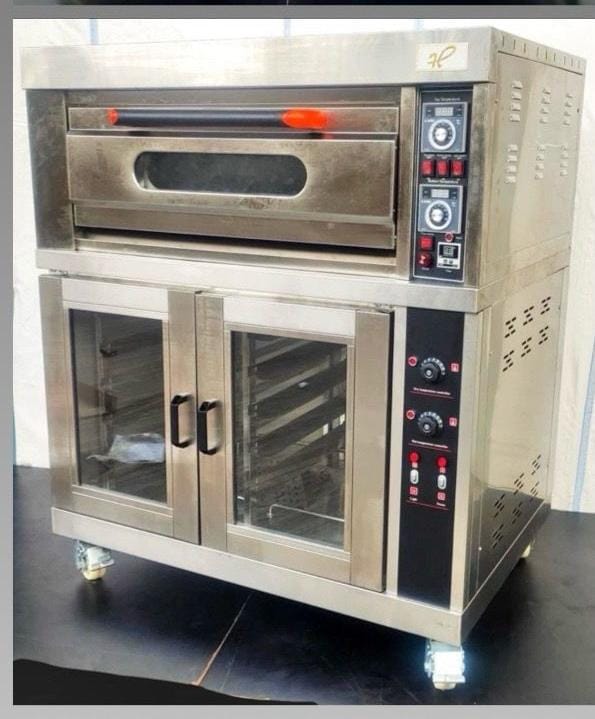 Electric Oven With Proofer - 1D2T Oven & 10 Trays prooferv
