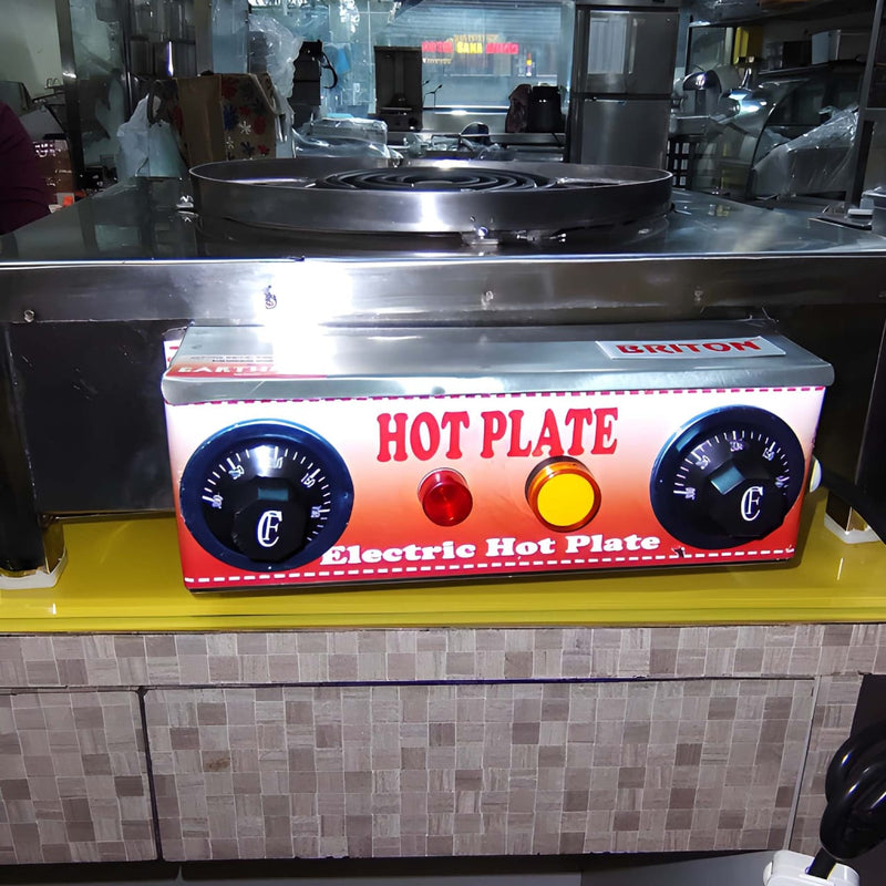 kiran G-Coil Hot Plate/ Electric stove- 4500 Watt Induction Cooktop (Silver, Push Button)