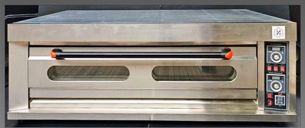 Electric Oven 1 Deck 3 Trays-Without Stone