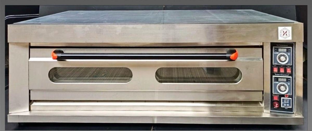 Electric Oven 1 Deck 3 Trays-Without Stone