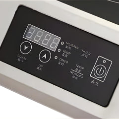 Kiran Full SS Premium Induction | 3500W | Square | Flat Base | Touchscreen Model