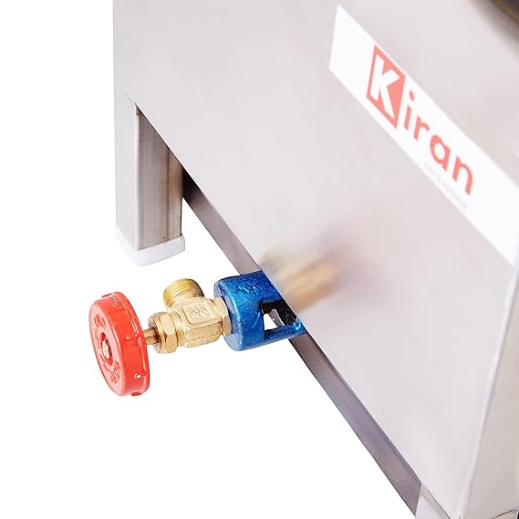 Kiran Enterprise Stainless Steel 5 Liter Deep Fryer Electric & Gas for Restaurant and Kitchen and commercial Use