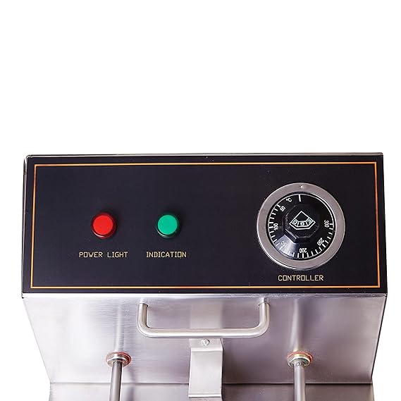 Kiran Enterprise Stainless Steel 5 Liter Deep Fryer Electric & Gas for Restaurant and Kitchen and commercial Use